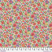 Free Spirit Parterre Lola Bright cotton lawn fabric by Sarah Campbell