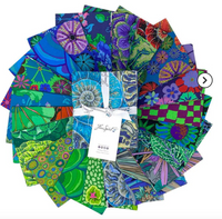 Free Spirit Kaffe Fassett August 24 Fat Quarter bundle - Cool - 20 pieces