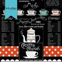 Riley Blake Coffee Chalk FQ bundle