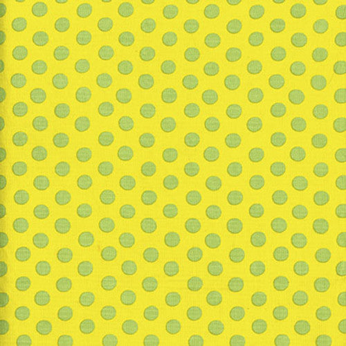 Free Spirit Kaffe Fassett Yellow Dot